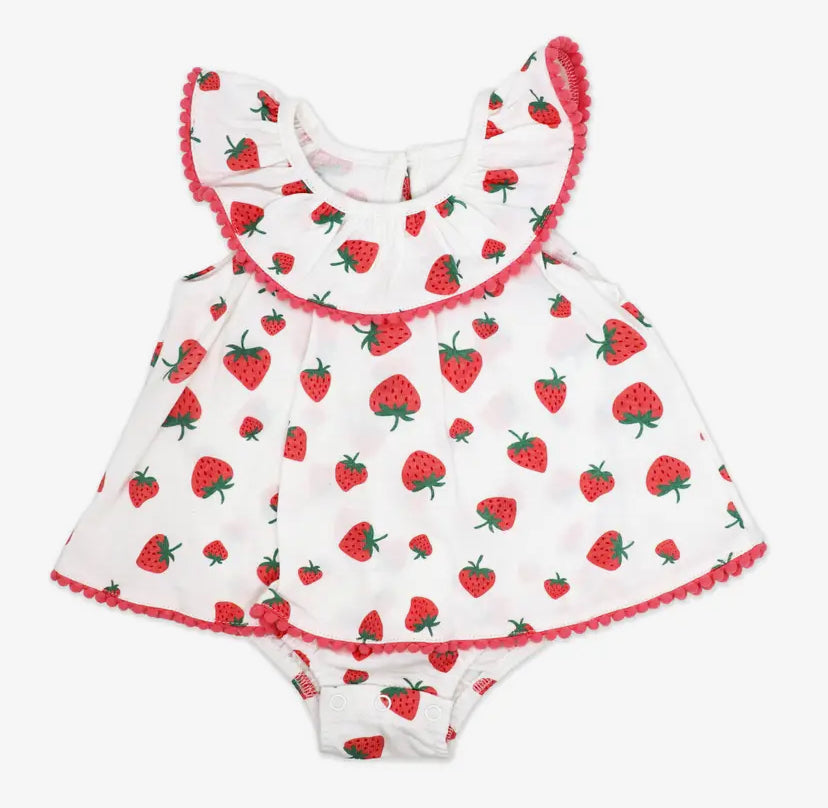 Strawberry 3 Piece Dress Set