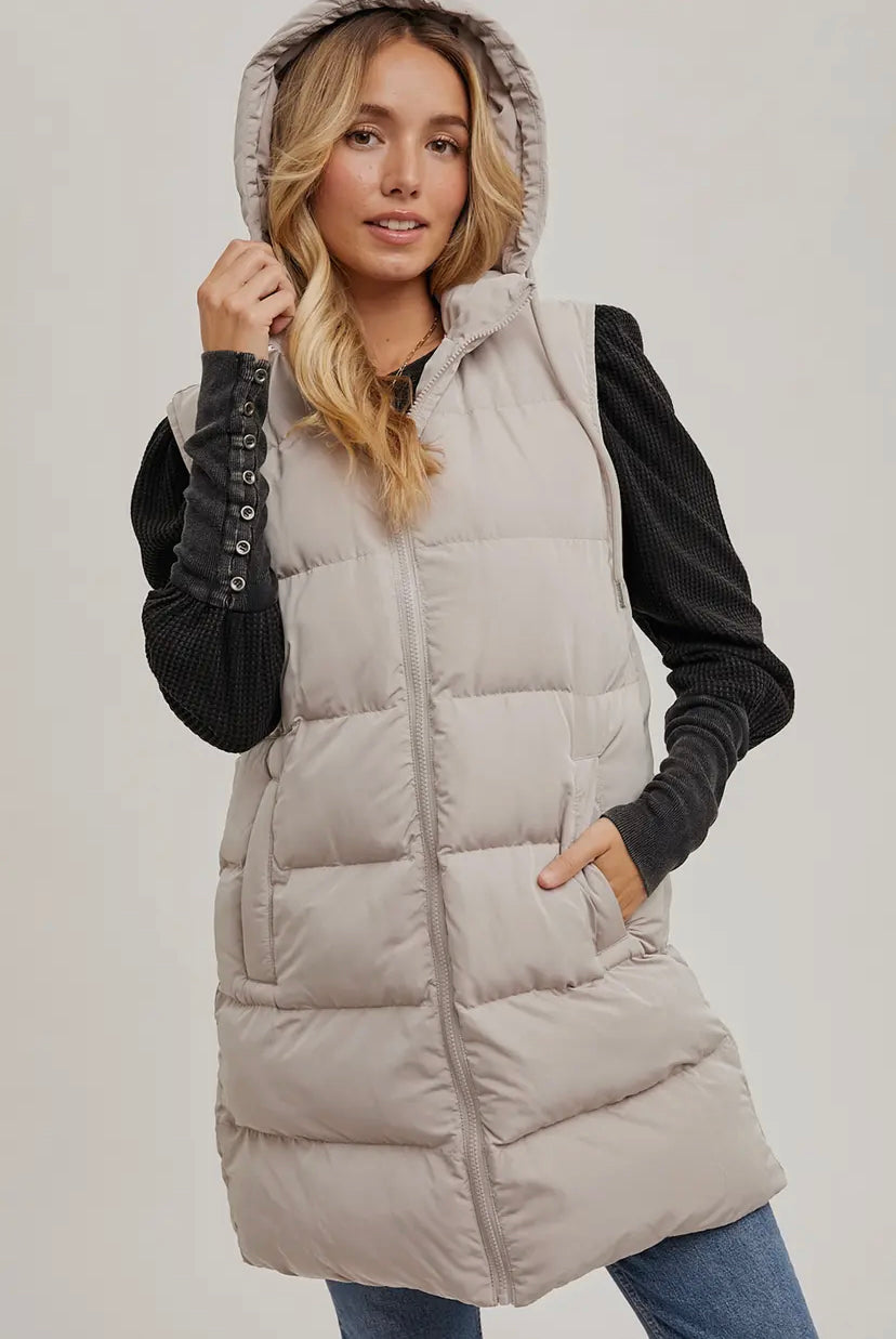 Alta Hooded Puffer Vest