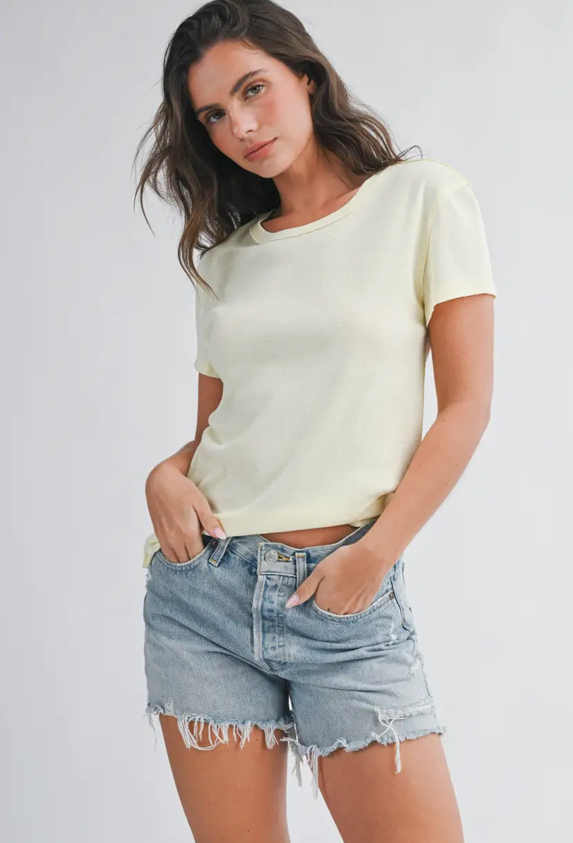 Sophum Tee | Yellow