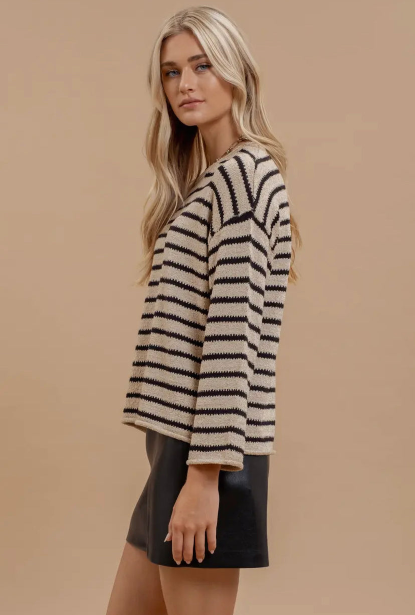 Stella Striped Sweater