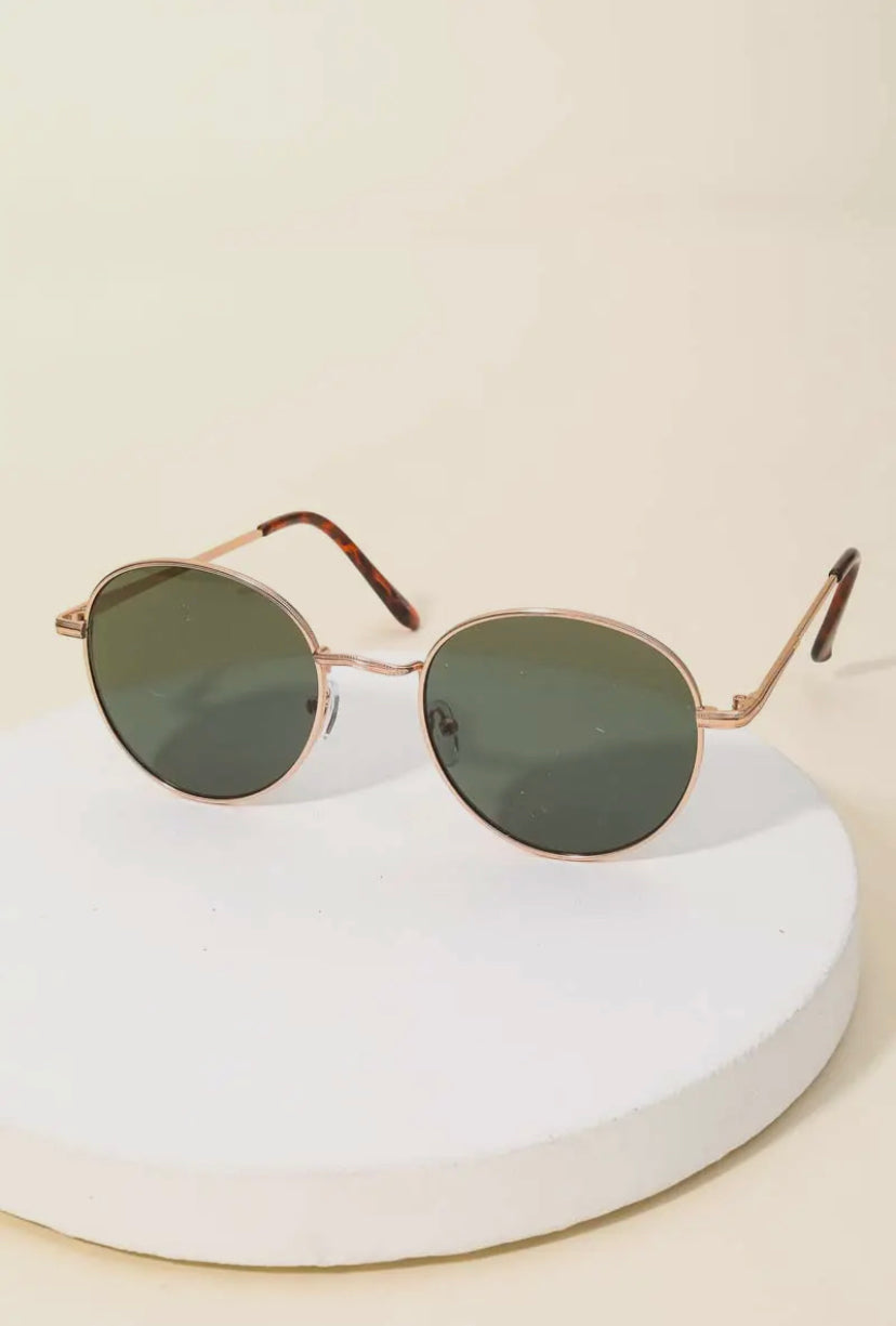 Thin Retro Sunglasses - 4 Color Options