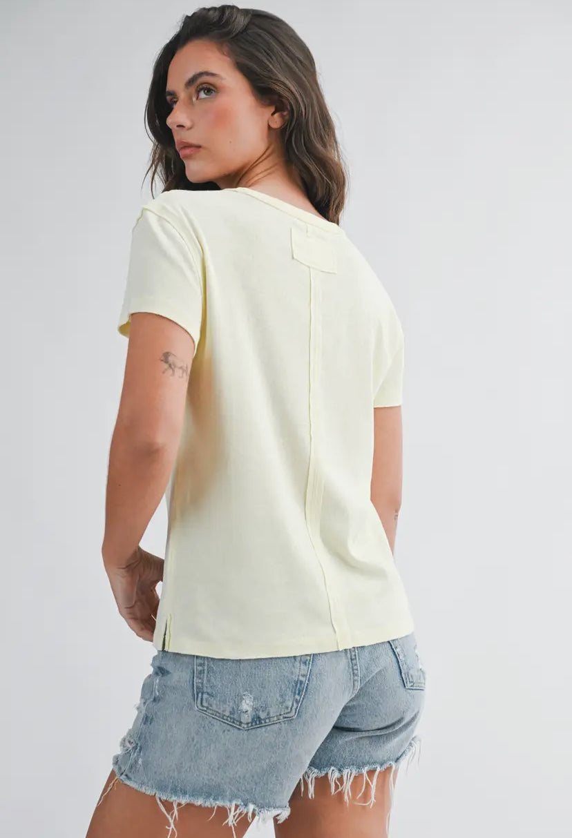 Sophum Tee | Yellow