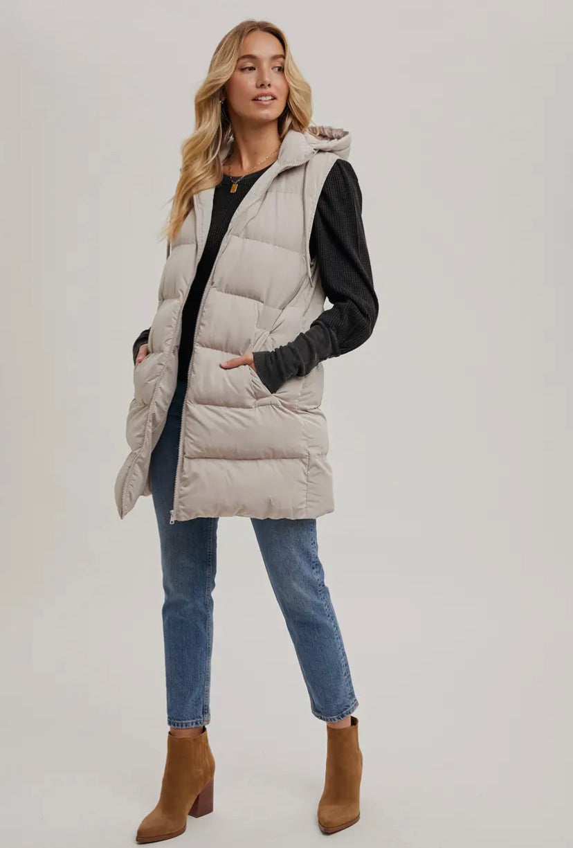 Alta Hooded Puffer Vest