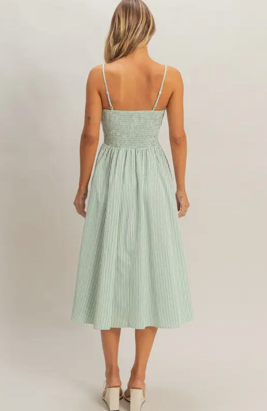 Lunette Dress | Sage Green