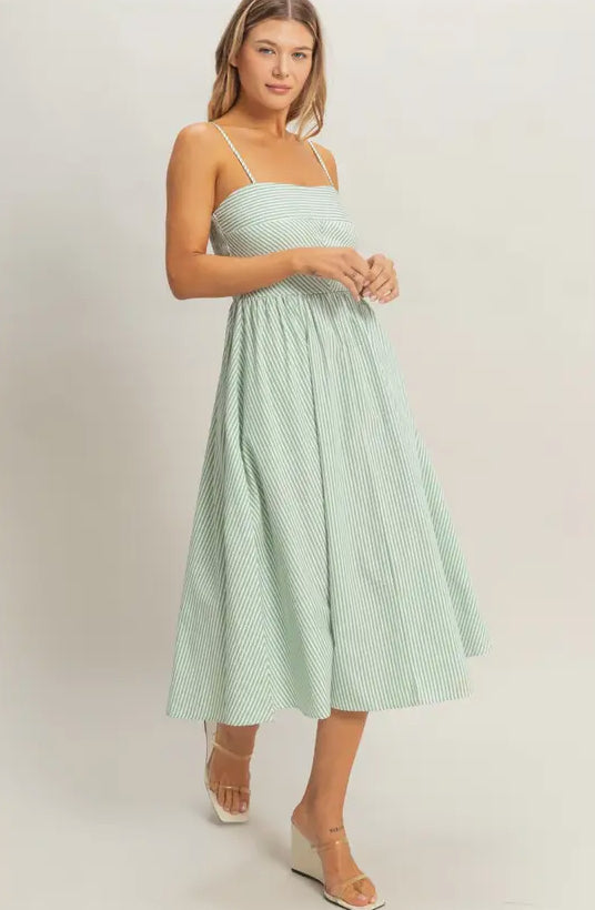 Lunette Dress | Sage Green