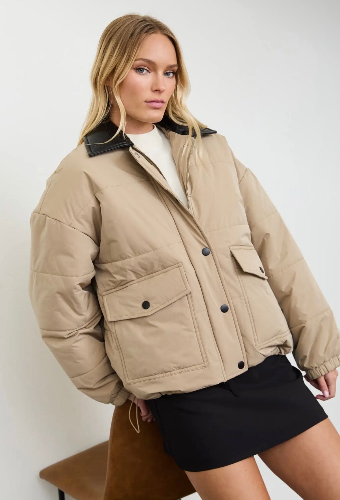 Bristol Puffer Jacket | Toffee