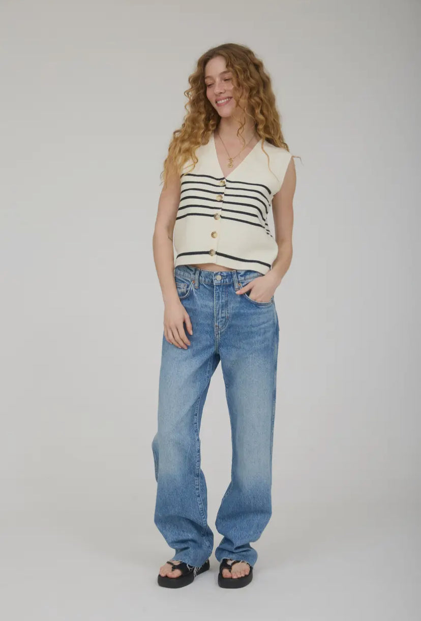 Pax Knit Top | Cream