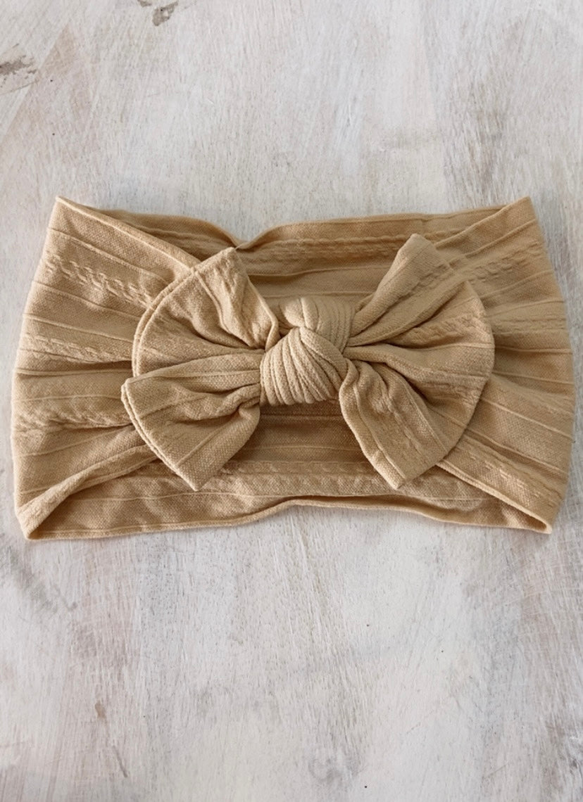 Nylon Baby Bow | Multiple Colour Options