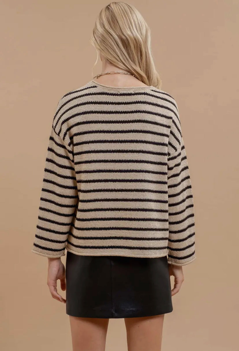 Stella Striped Sweater