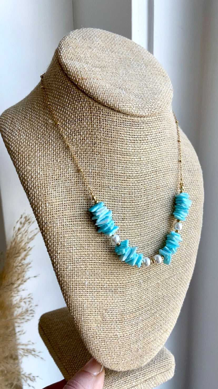 UNBOUNDED | Seafoam Pearl Necklace