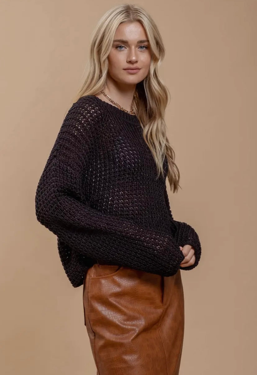 Shar Knit Sweater