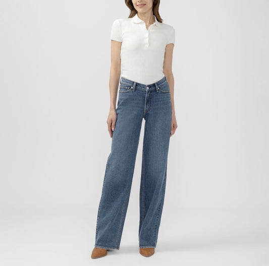 SILVER JEANS | V-Front Wide Leg