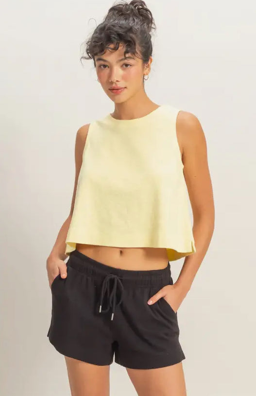 Candela Tank | Yellow
