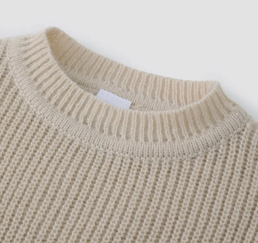 Fara Textured Knit Sweater | 2 Colour Options