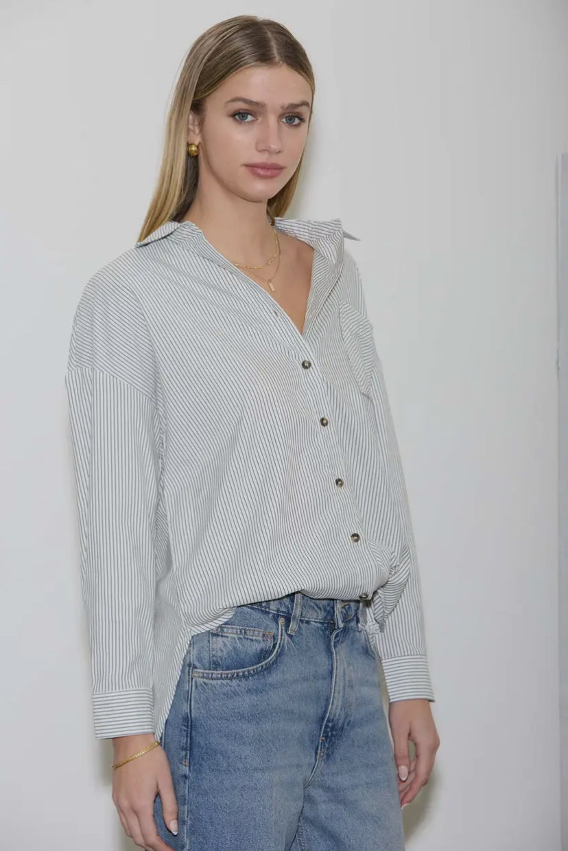 Townes Collared Shirt | Ivory