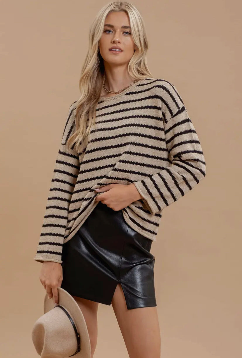 Stella Striped Sweater