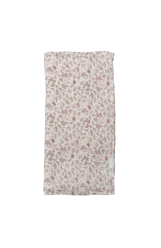 LOULOU LOLLIPOP | Muslin Swaddle | Hedgehog Forest