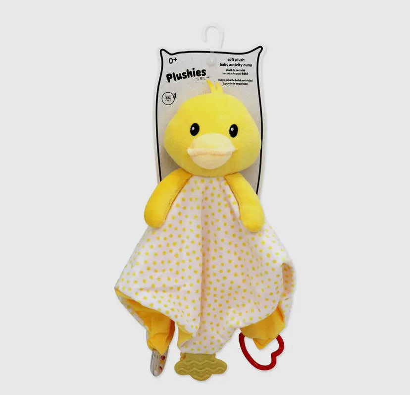 Plush Activity Nunu | Multiple Animal Options