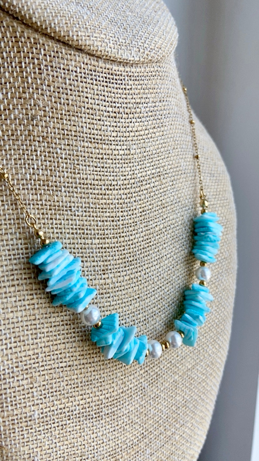 UNBOUNDED | Seafoam Pearl Necklace