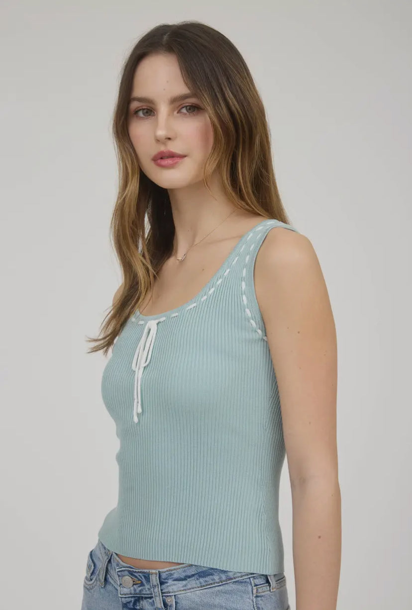 Villa Tank Top | Mint