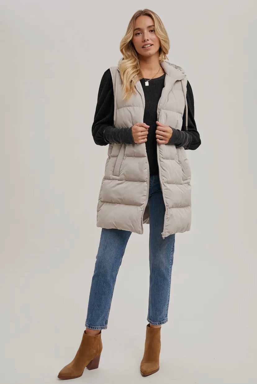 Alta Hooded Puffer Vest