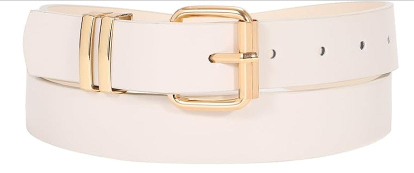 The Wells Faux Leather Belt | 4 Colour Options