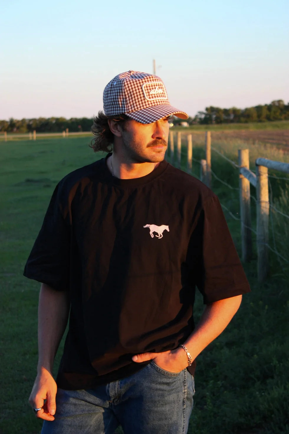 ABN Red Mesa Ridge Tee