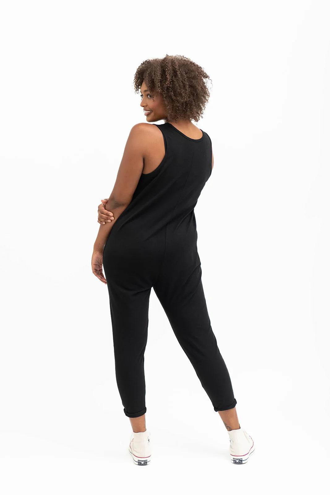 Smash + Tess | Saturday Romper | Midnight Black