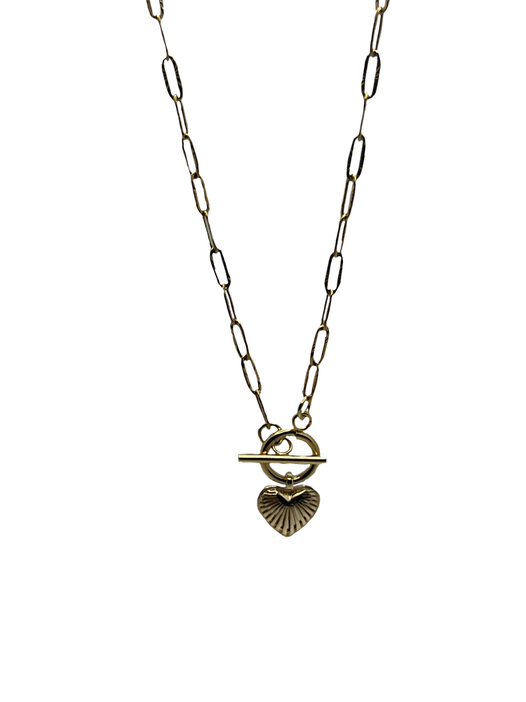 12/12 STUDIOS | Heart Link Necklace