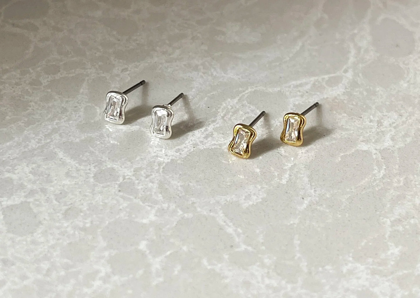 12/12 STUDIOS | Arcadia Studs | Gold & Silver Options