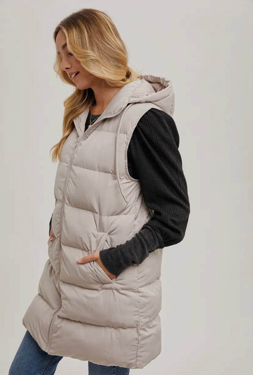 Alta Hooded Puffer Vest