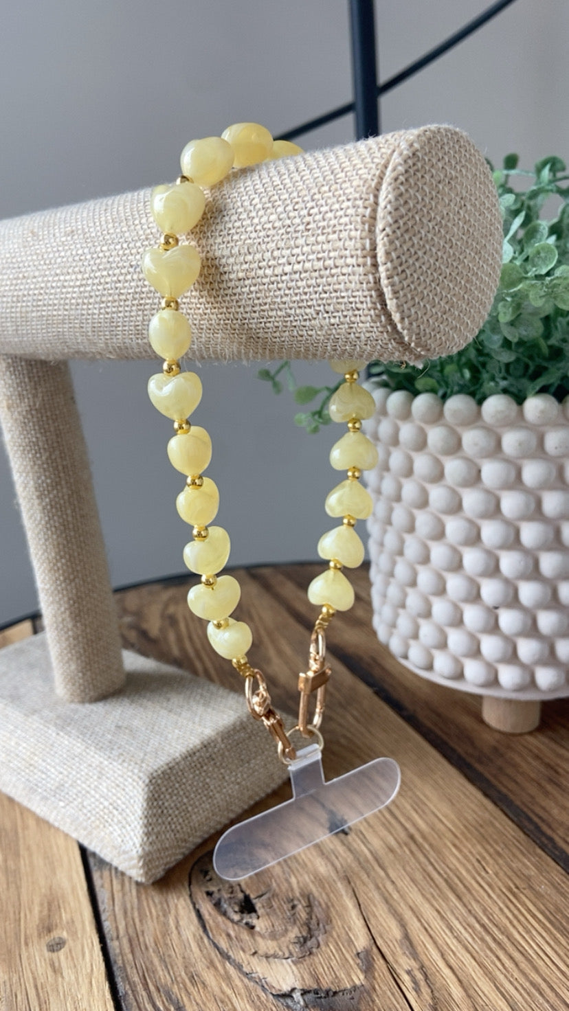 UNBOUNDED | Phone Charms | Butter Yellow