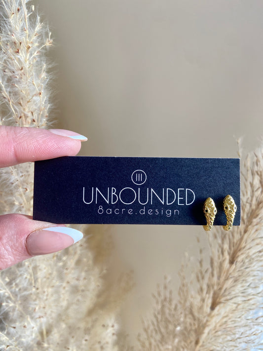 UNBOUNDED | Huggie Snakes Earrings