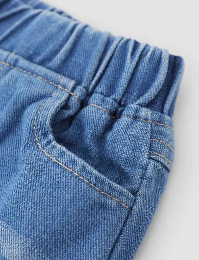 Distressed Denim Bottoms