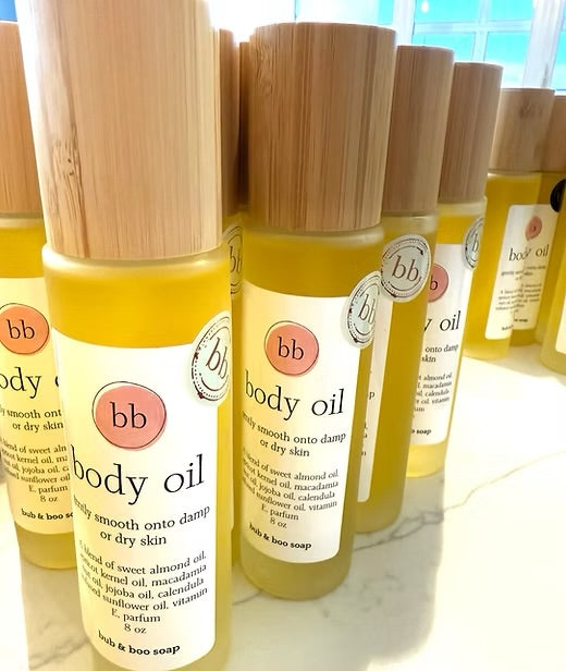 Bub & Boo Soap | Body Oil | 3 Scent Options