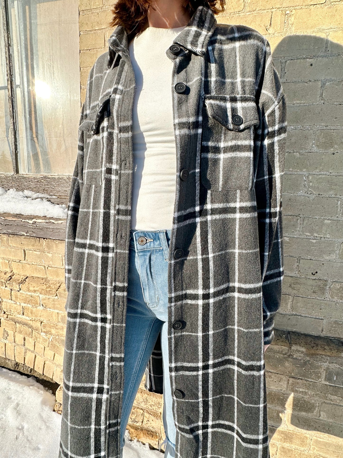 Mari Plaid Shacket -2 Colour Options