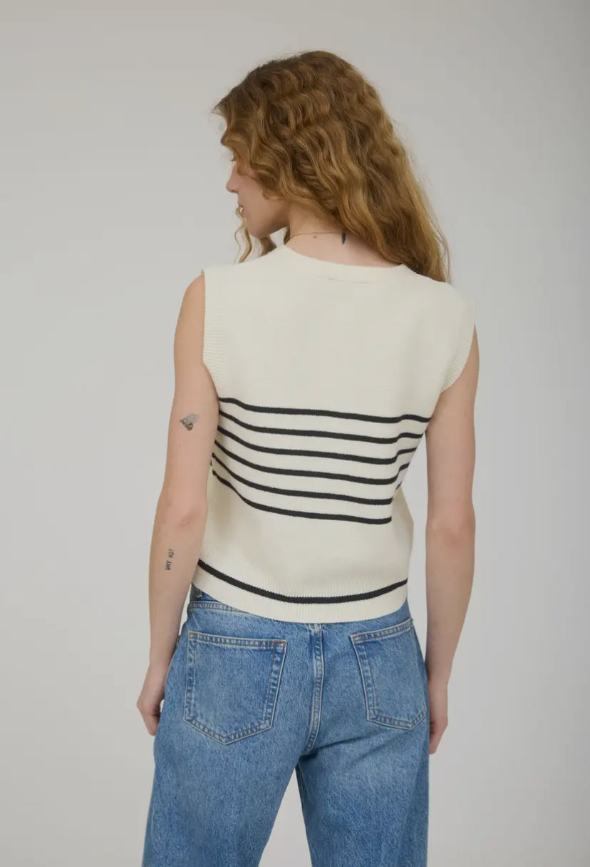 Pax Knit Top | Cream