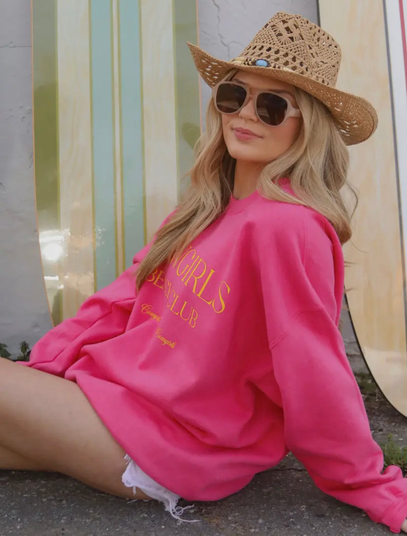 Cowgirls Beach Club Sweatshirt