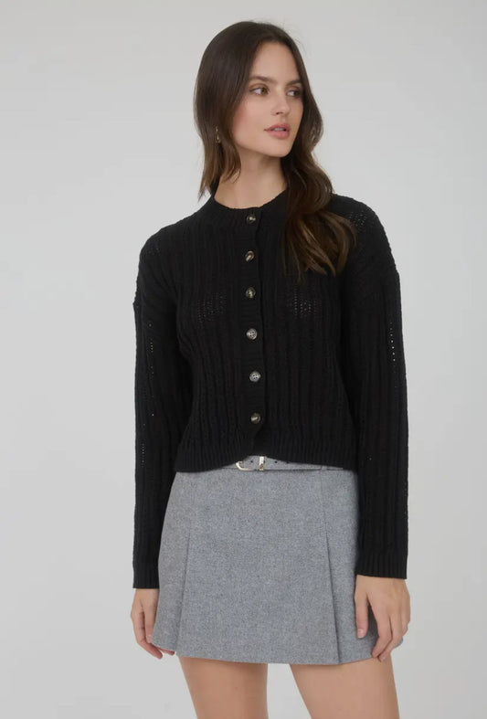 Kerrigan Cardi | Black