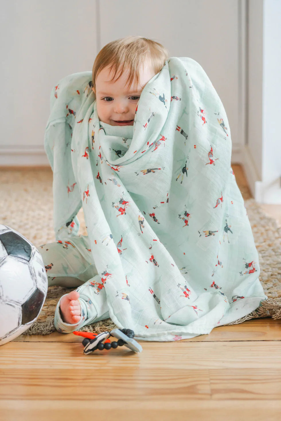 LOULOU LOLLIPOP | Muslin Swaddle | The Beautiful Game