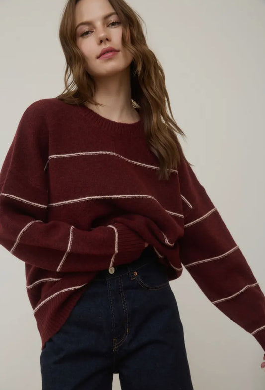 Sperry Sweater | Red Wood