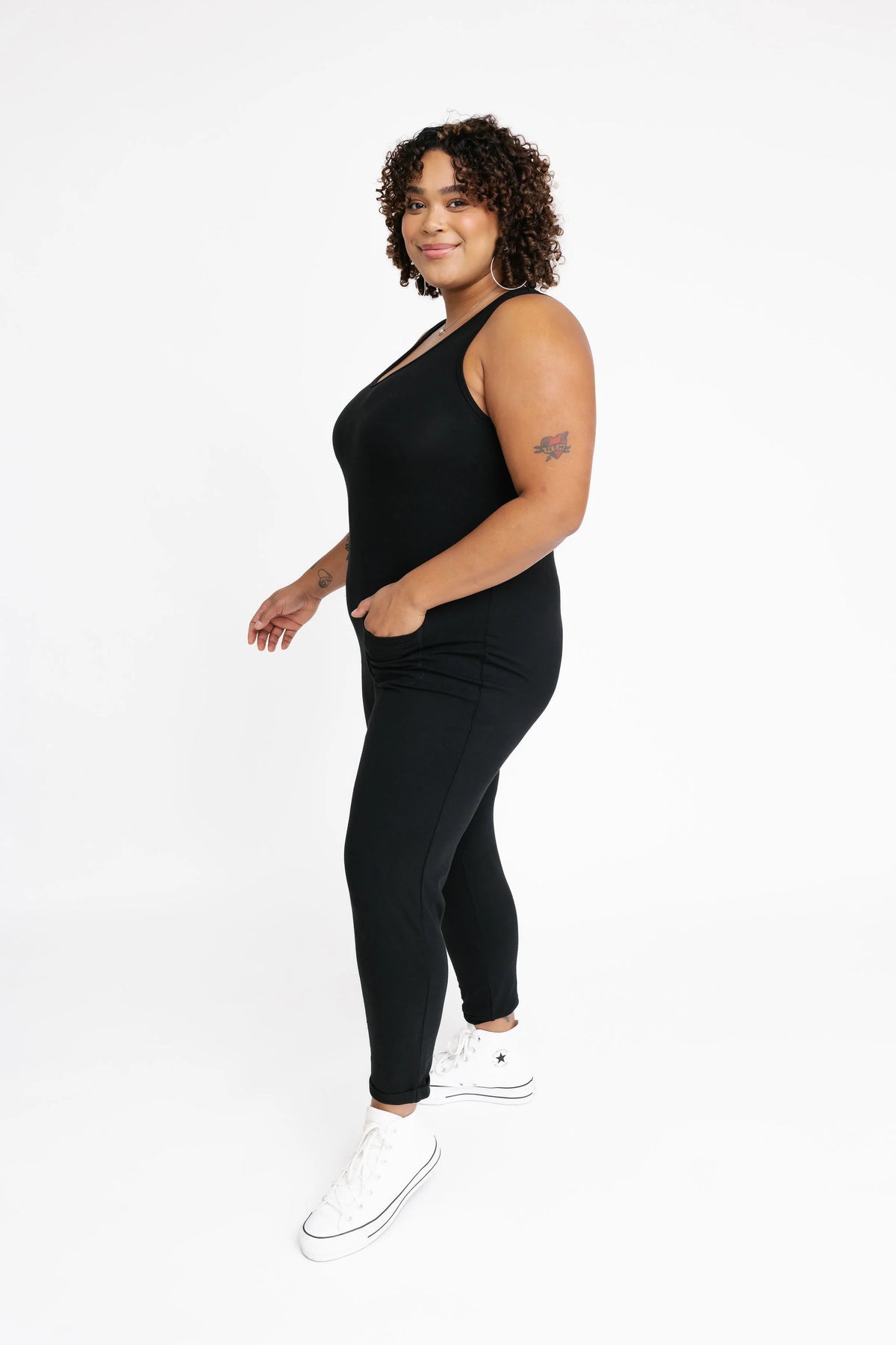 Smash + Tess | Saturday Romper | Midnight Black