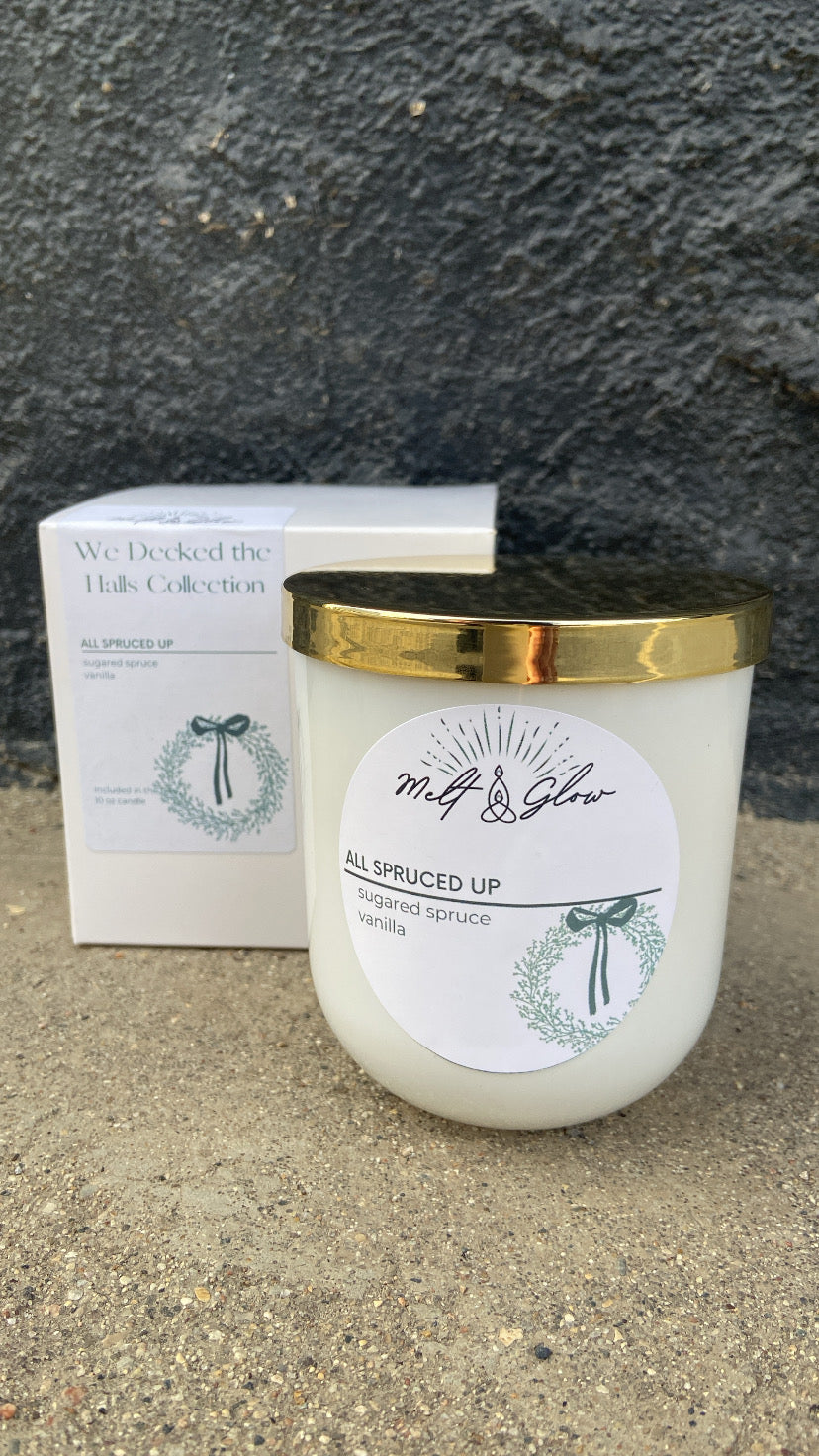 Melt & Glow | All Spruced Up | 10oz Candle
