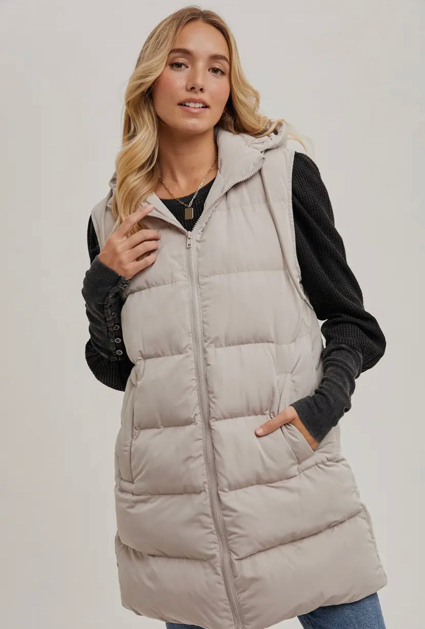 Alta Hooded Puffer Vest