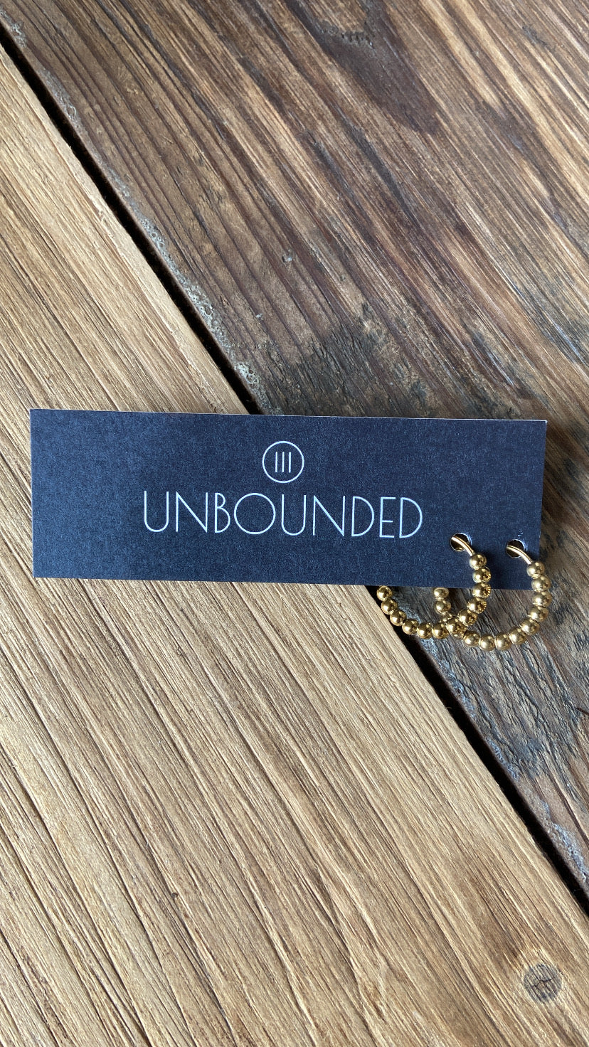 UNBOUNDED | Beaded Hoops