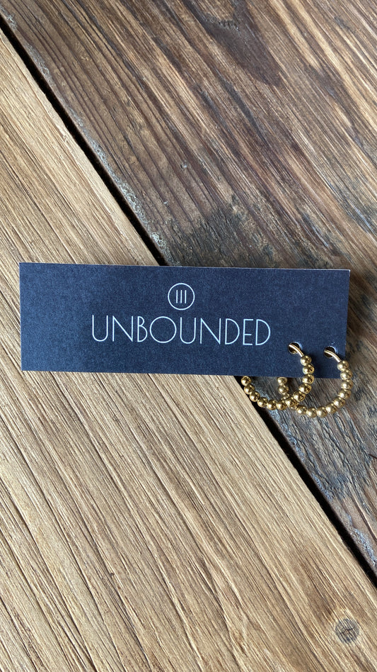 UNBOUNDED | Beaded Hoops