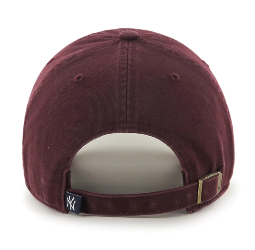 47 Brand | New York Yankees Hat | Dark Maroon