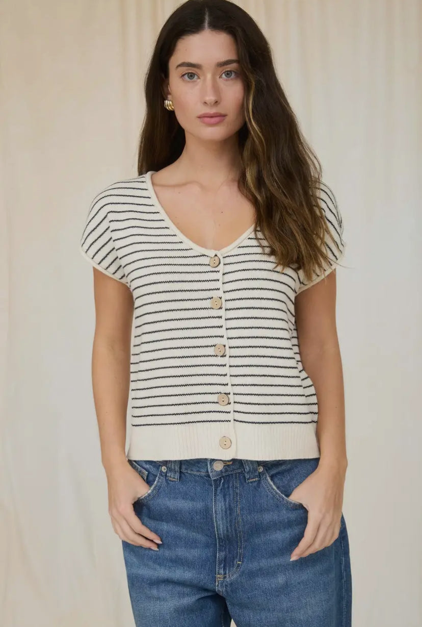 Scotlyn Knit Top | Cream