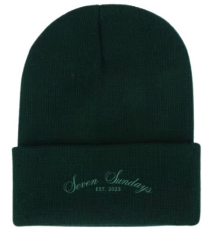 Seven Sundays Embroidered Logo Toque | 4 Colour Options