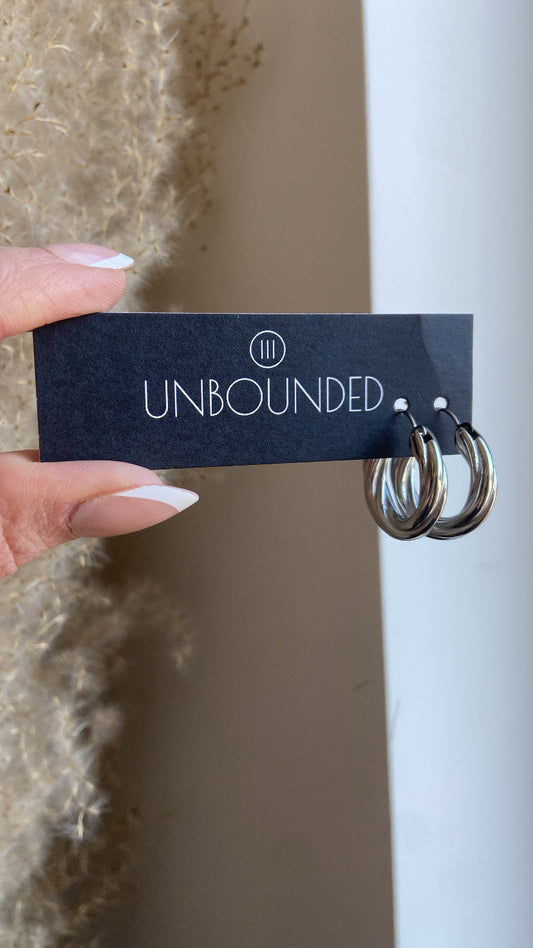 UNBOUNDED | Silver Drift Earrings